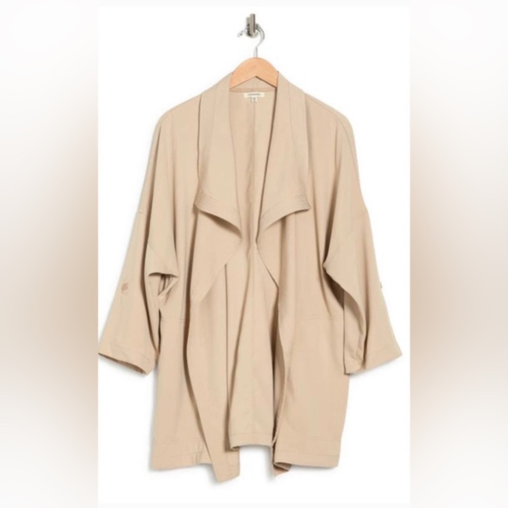Max Studio drape front jacket NWT - Picture 2 of 2